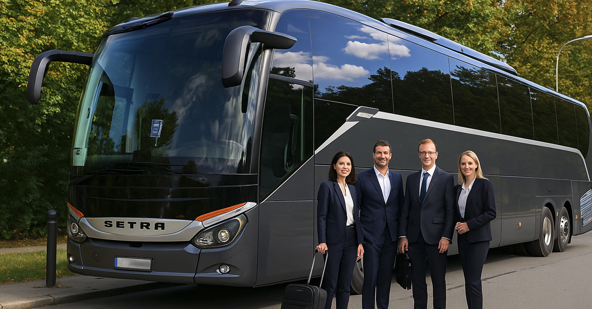 busfahrt-gruppe-bussines-1200×628 Moderner Reisebus mit Busfahrer-Team von Busunternehmen Duisburg – European Bus Service